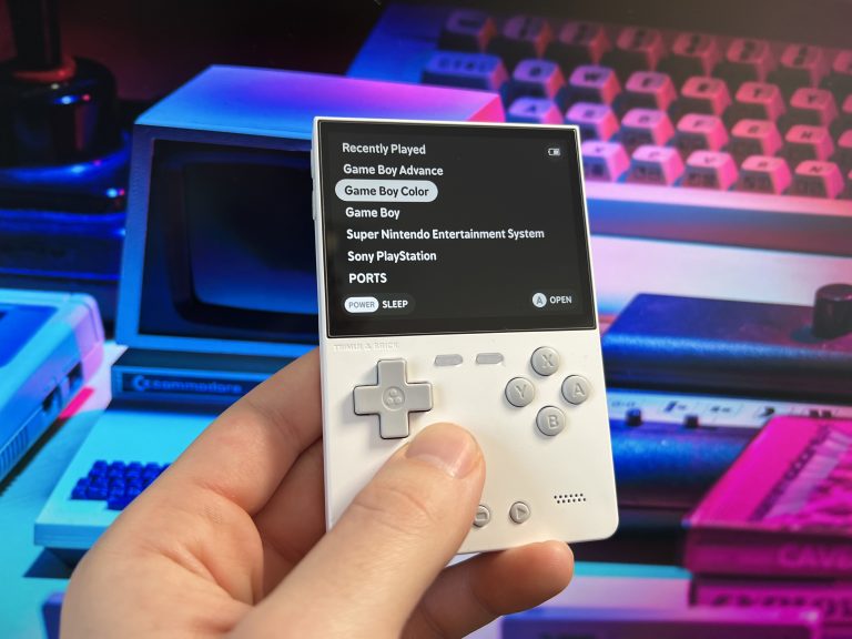 MinUi Custom Firmware auf dem TrimUI Brick