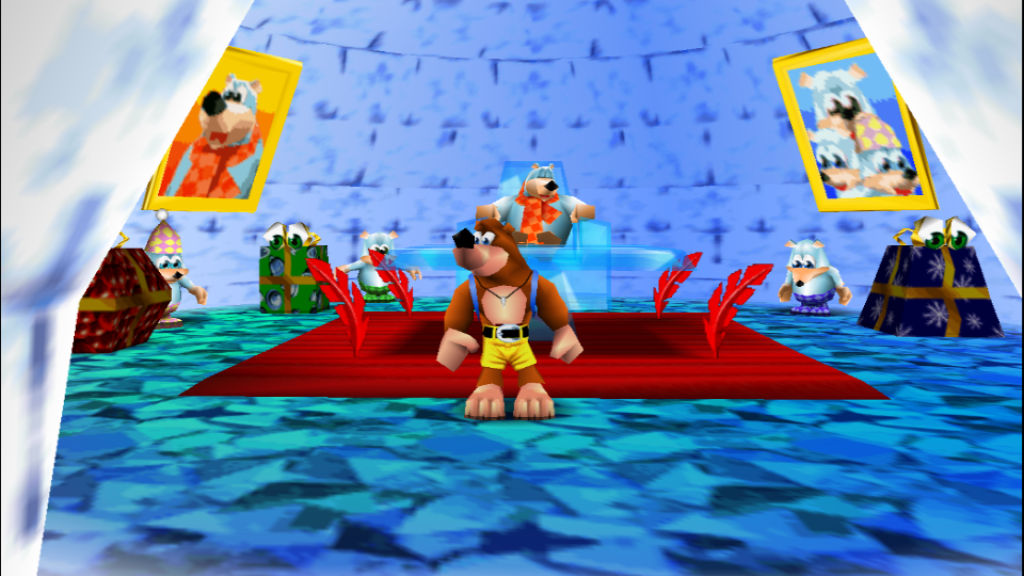Banjo in Boogys Iglo