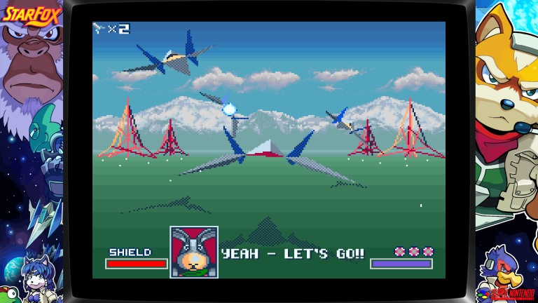 Star Fox auf dem SNES – Team startet in Corneria mit ikonischem Spruch „Yeah – Let’s go!!“